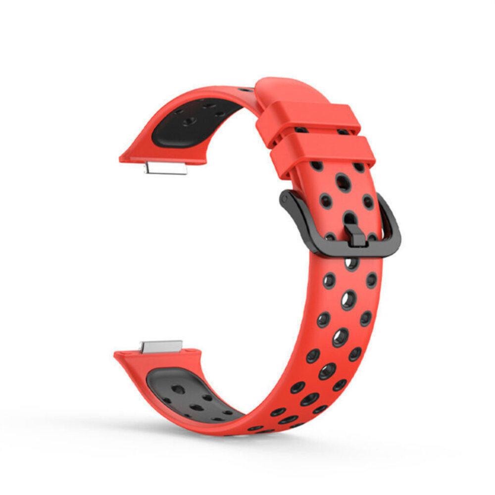 Strap-it Strap-it Bracelet sport Huawei Watch Fit 2 (rouge/noir)