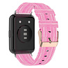Strap-it Strap-it Bracelet nylon boucle Huawei Watch Fit 2 (rose) Strap-it Strap-it Bracelet nylon boucle Huawei Watch Fit 2 (rose)