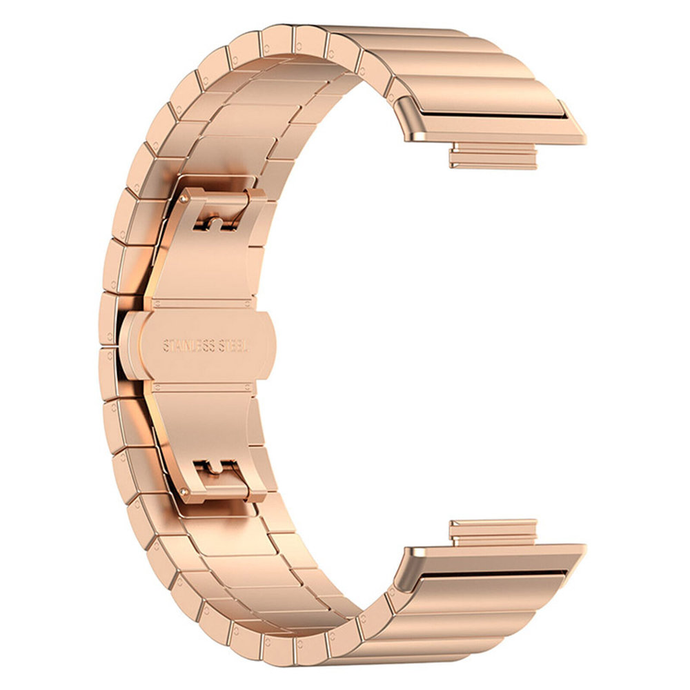 Strap-it Strap-it Bracelet métal Huawei Watch Fit 2 (or rose)