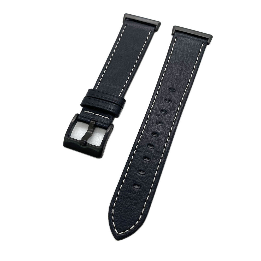 Strap-it Strap-it Bracelet cuir Huawei Watch Fit 2 (noir)