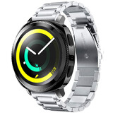 Strap-it Bracelet titane Samsung Gear Sport (argent)