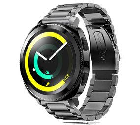 Strap-it Bracelet titane Samsung Gear Sport (gris)