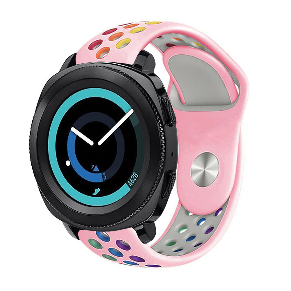 Strap-it Strap-it Bracelet sport Samsung Gear Sport (rose et multicolore)