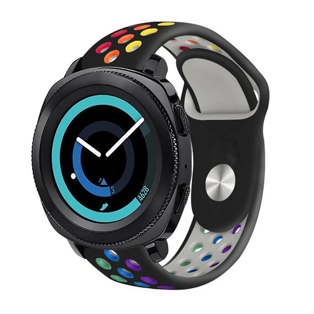 Strap-it Strap-it Bracelet sport Samsung Gear Sport (noir et multicolore)