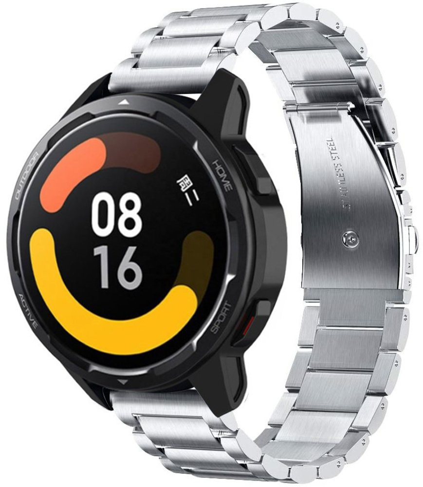 Strap-it Strap-it Bracelet titane Xiaomi Watch S1 (argent) Strap-it Strap-it Bracelet titane Xiaomi Watch S1 (argent)