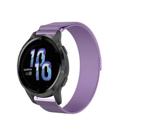 Strap-it Bracelet milanais Garmin Venu 2s (violet)