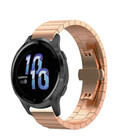 Strap-it Strap-it Bracelet métal Garmin Venu 2s (or rose)