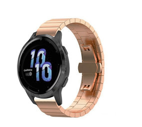 Strap-it Bracelet métal Garmin Venu 2s (or rose)