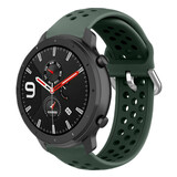 Strap-it Bracelet avec trous Xiaomi Amazfit GTR (vert armée)