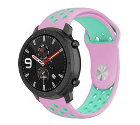 Strap-it Bracelet sport Xiaomi Amazfit GTR (rose/aqua)