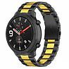 Strap-it Strap-it Bracelet acier Xiaomi Amazfit GTR (noir/or) Strap-it Strap-it Bracelet acier Xiaomi Amazfit GTR (noir/or)