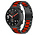 Strap-it Bracelet acier Xiaomi Amazfit GTR (noir/rouge)