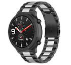 Strap-it Strap-it Bracelet acier Xiaomi Amazfit GTR (noir/argent)