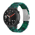 Strap-it Strap-it Bracelet résine Xiaomi Amazfit GTR (vert)