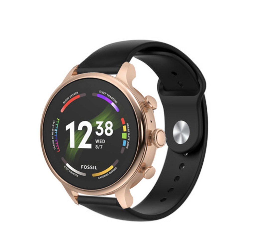 Strap-it Strap-it Bracelet sport Fossil Gen 6 - 42mm (noir)