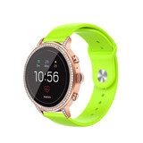 Strap-it Bracelet sport Fossil Gen 5e - 42mm (citron vert)