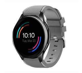 Strap-it Bracelet silicone OnePlus Watch (gris)