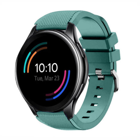 Strap-it Strap-it Bracelet silicone OnePlus Watch (vert sapin)