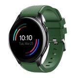 Strap-it Bracelet silicone OnePlus Watch (vert armée)