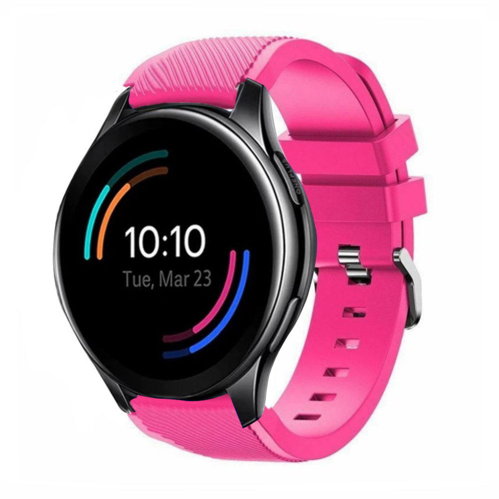 Strap-it Strap-it Bracelet silicone OnePlus Watch (rose vif)