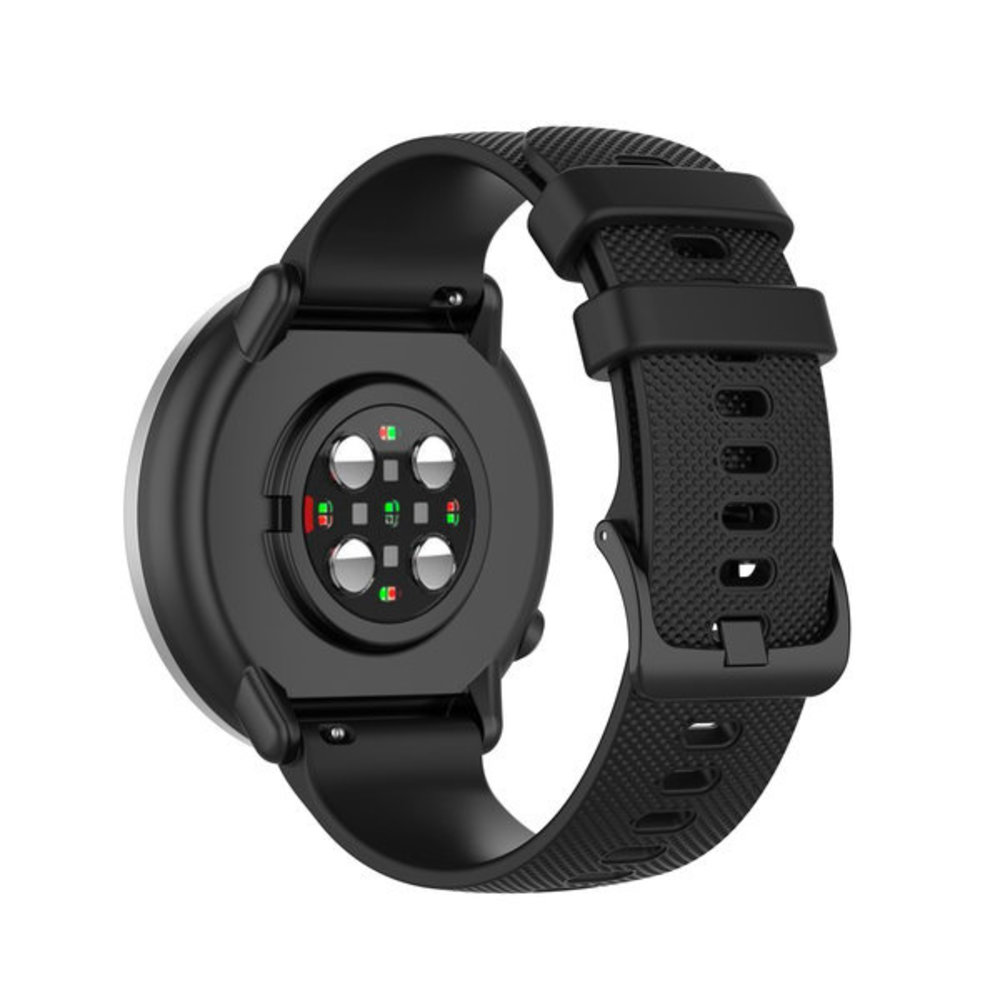 Strap-it Strap-it Bracelet silicone luxe Huawei Watch GT 3 Pro 46mm (noir)