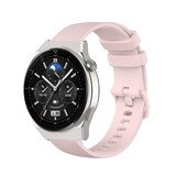 Strap-it Bracelet silicone luxe Huawei Watch GT 3 Pro 46mm (rose)
