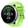 Strap-it Strap-it Bracelet silicone twill Polar Ignite (vert clair) Strap-it Strap-it Bracelet silicone twill Polar Ignite (vert clair)