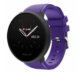 Strap-it Bracelet silicone twill Polar Ignite 2 (violet)