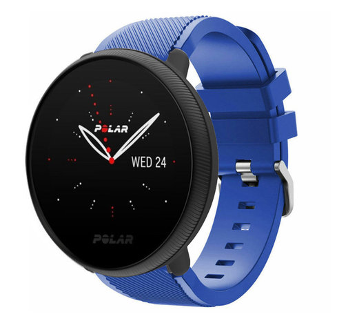 Strap-it Strap-it Bracelet silicone twill Polar Ignite 2 (bleu)