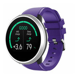 Strap-it Bracelet silicone twill Polar Unite (violet)