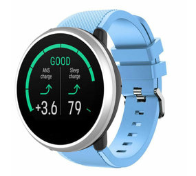 Strap-it Bracelet silicone twill Polar Unite (bleu sable)