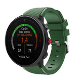 Strap-it Bracelet silicone twill Polar Vantage M (vert armée)