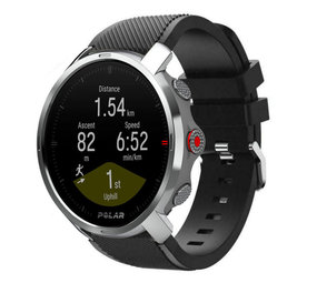 Strap-it Bracelet silicone twill Polar Grit X (noir)