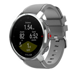 Strap-it Bracelet silicone twill Polar Grit X (gris)