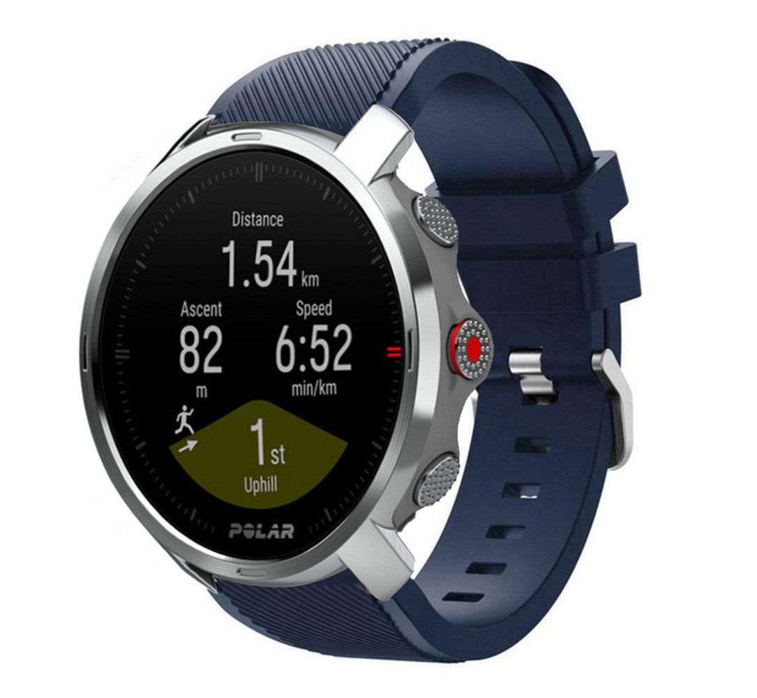 Strap-it Strap-it Bracelet silicone twill Polar Grit X (bleu foncé)