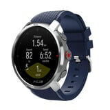 Strap-it Bracelet silicone twill Polar Grit X (bleu foncé)