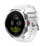 Strap-it Bracelet silicone twill Polar Grit X (blanc)