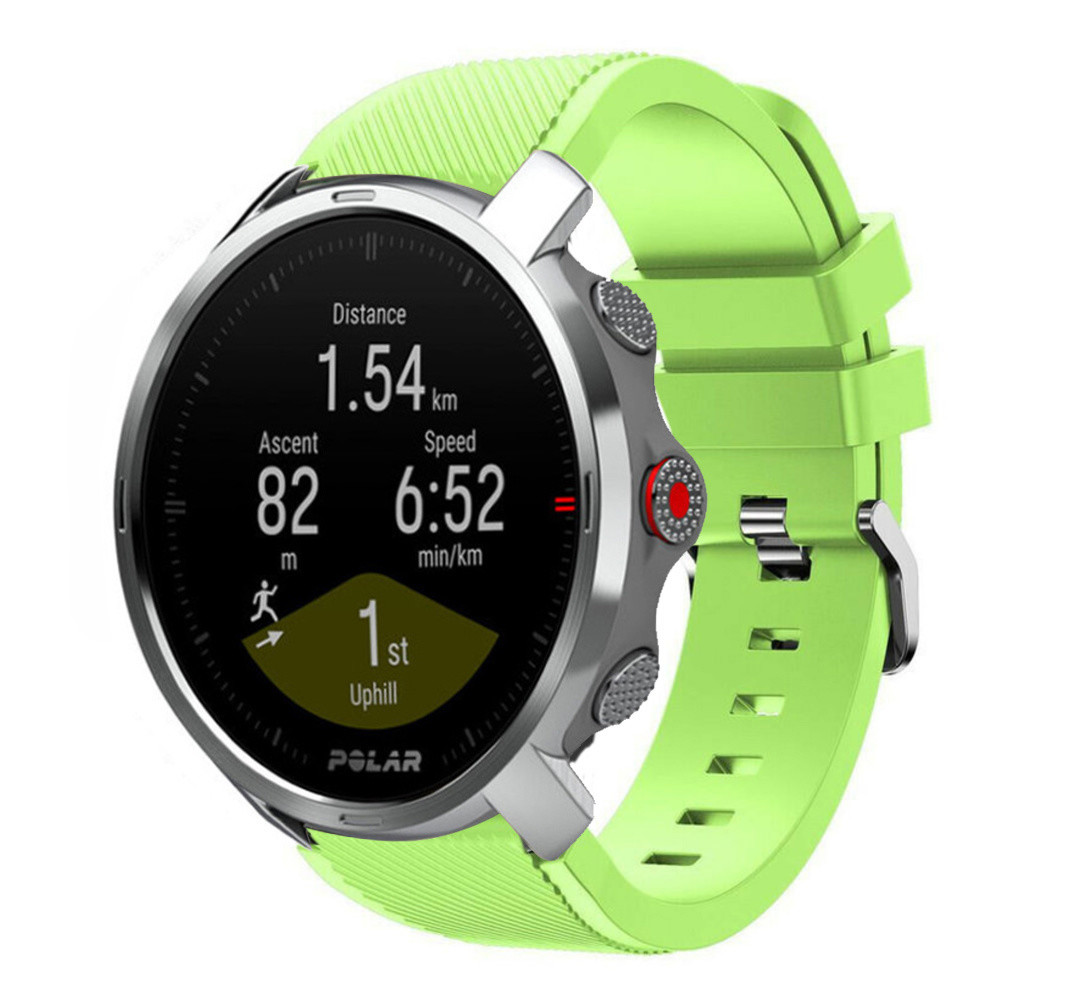 Strap-it Strap-it Bracelet silicone twill Polar Grit X (vert clair)