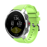 Strap-it Bracelet silicone twill Polar Grit X (vert clair)