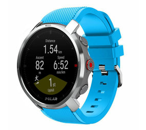 Strap-it Bracelet silicone twill Polar Grit X (bleu clair)