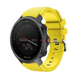 Strap-it Bracelet silicone twill Polar Grit X Pro (jaune)