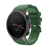 Strap-it Bracelet silicone twill Polar Grit X Pro (vert armée)