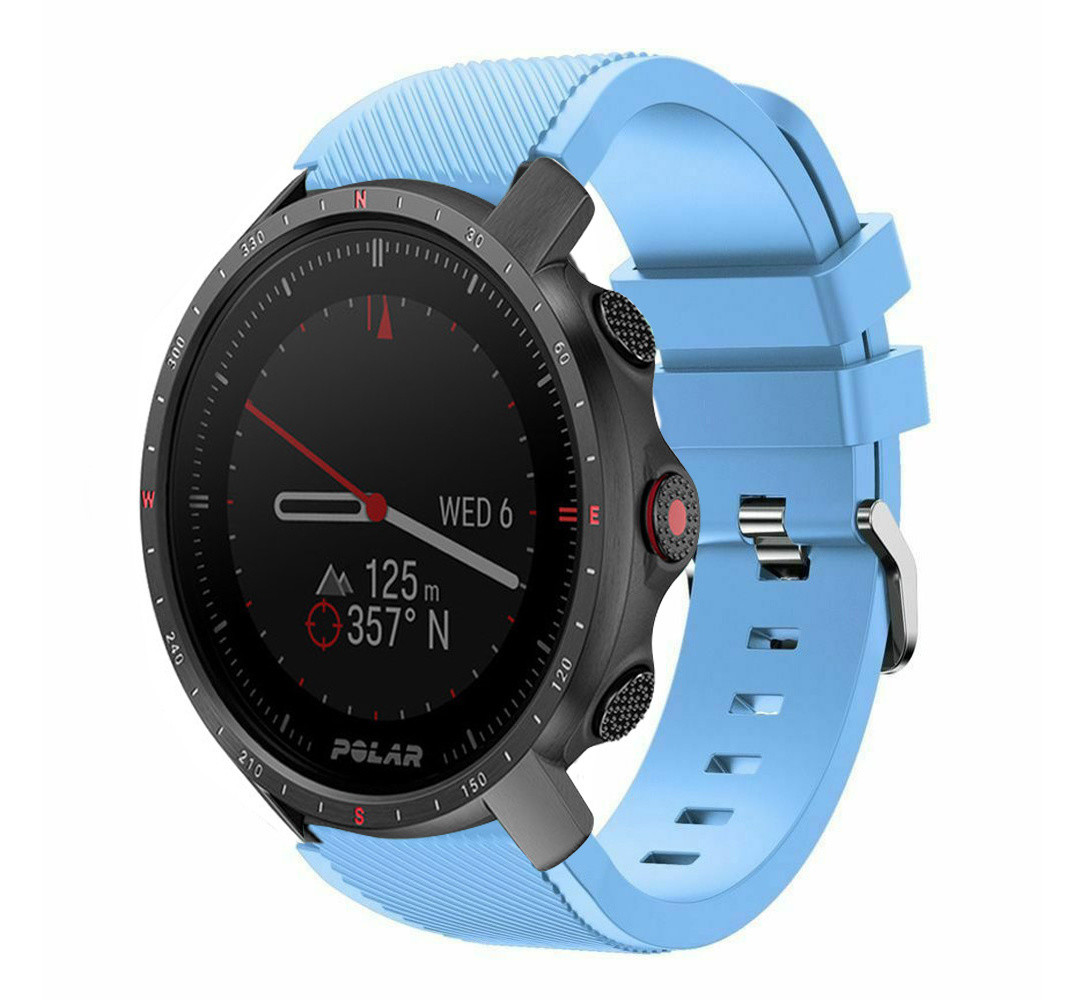 Strap-it Strap-it Bracelet silicone twill Polar Grit X Pro (bleu sable)