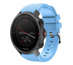 Strap-it Bracelet silicone twill Polar Grit X Pro (bleu sable)