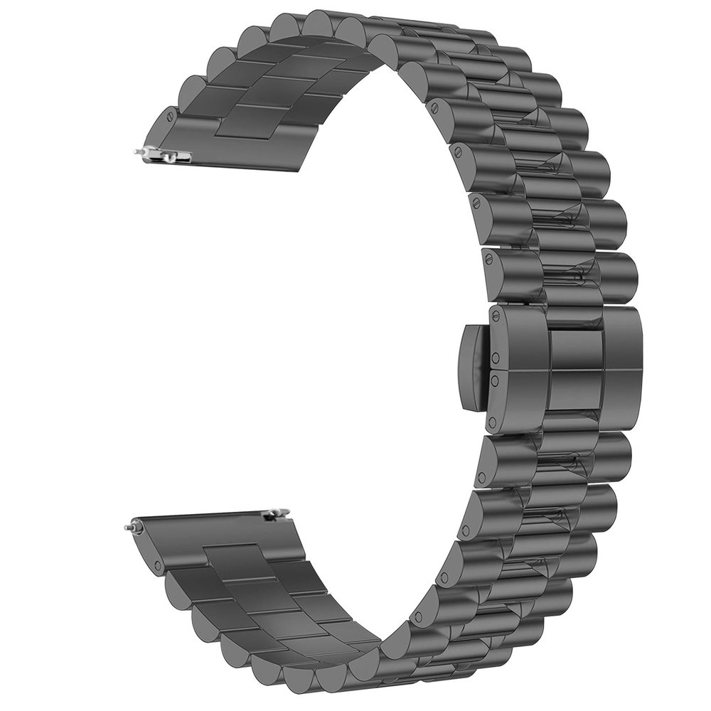 Strap-it Strap-it Bracelet acier présidentiel Polar Vantage M (noir)