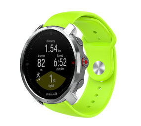 Strap-it Bracelet sport Polar Grit X (vert clair)