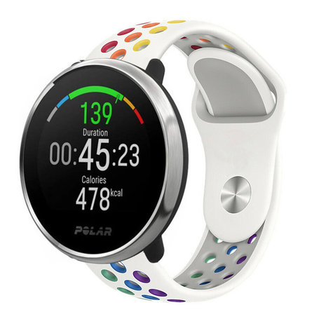 Strap-it Strap-it Bracelet sport Polar Ignite (blanc/coloré)