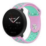 Strap-it Bracelet sport Polar Ignite 2 (rose/aqua)
