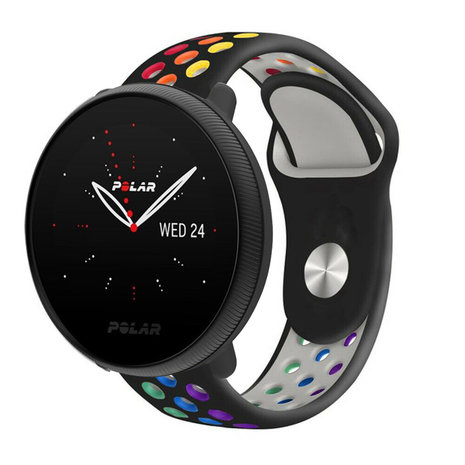 Strap-it Strap-it Bracelet sport Polar Ignite 2 (noir/coloré) Strap-it Strap-it Bracelet sport Polar Ignite 2 (noir/coloré)