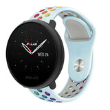 Strap-it Bracelet sport Polar Ignite 2 (bleu clair/coloré)